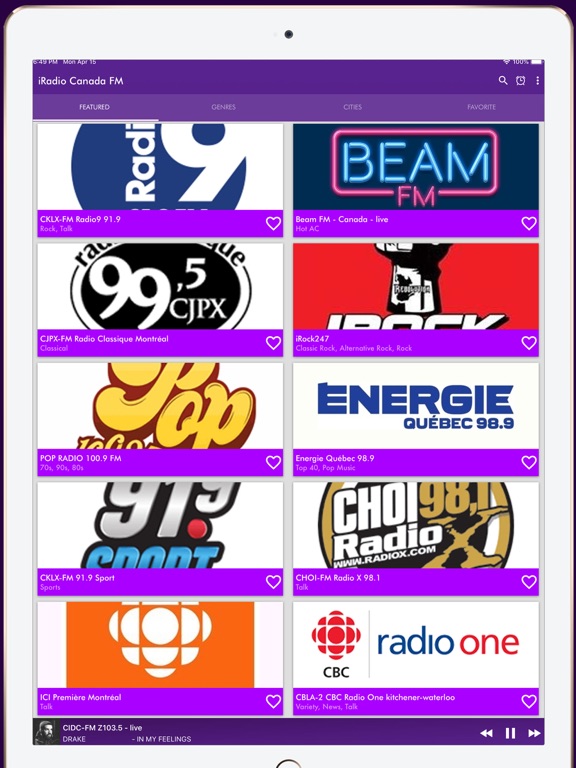 iRadio Canada FM