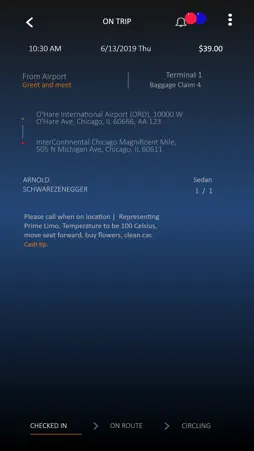 Echo Limousine Driver screenshot 4