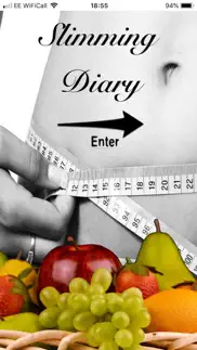 slimming diary iphone screenshot 1