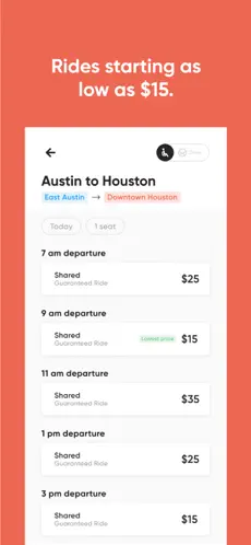 Captura 4 Hitch - City-to-City Rideshare iphone