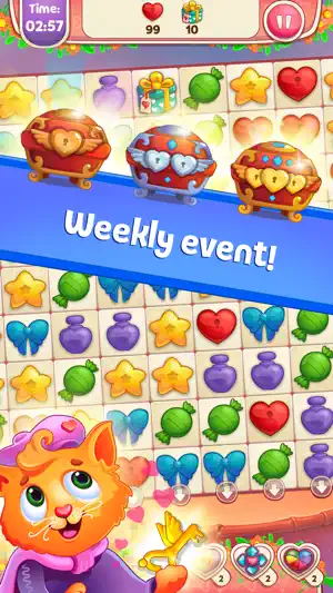 Sweet Hearts Match 3 screenshot 3