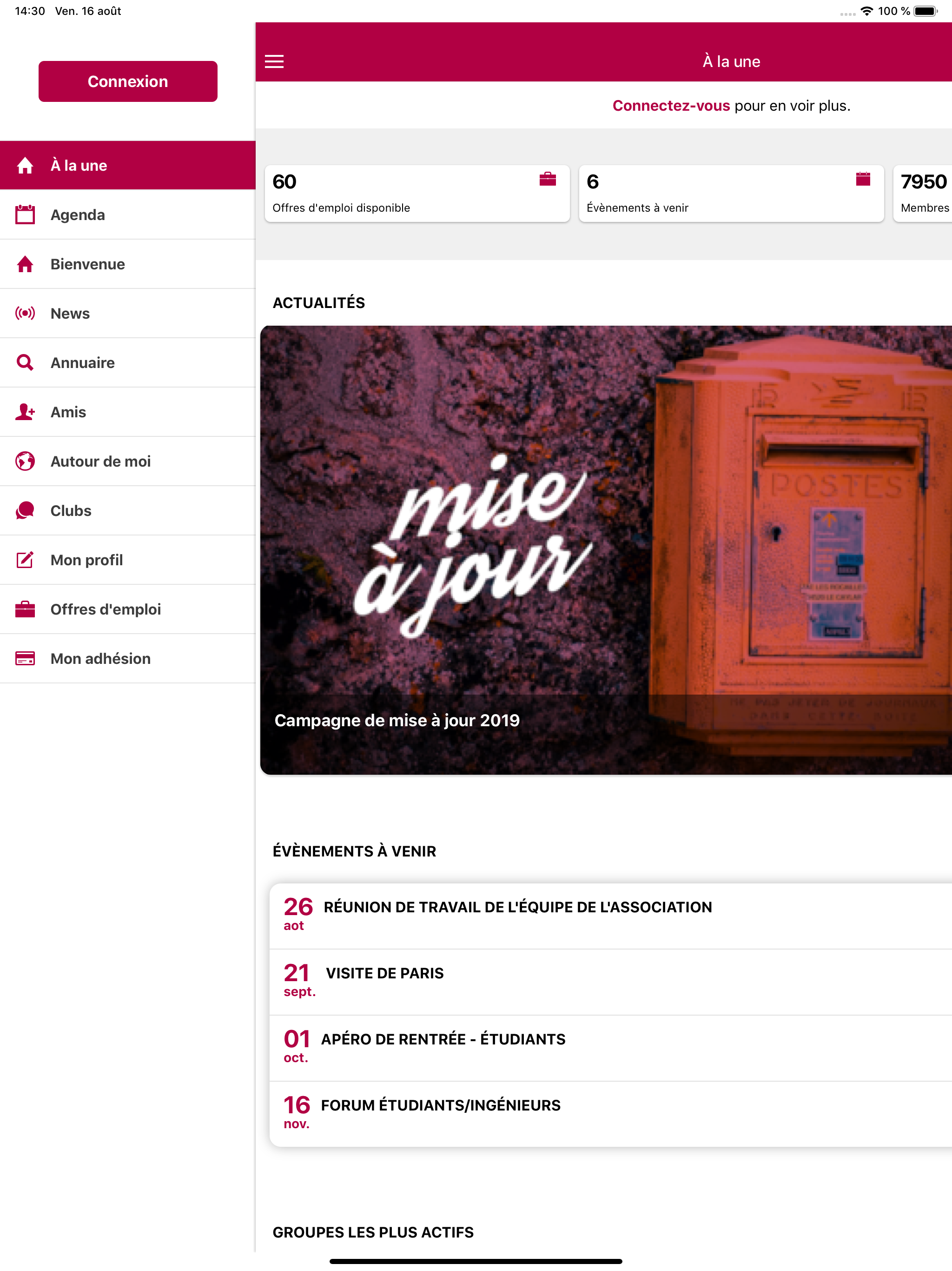 ENSEA Alumni screenshot 11