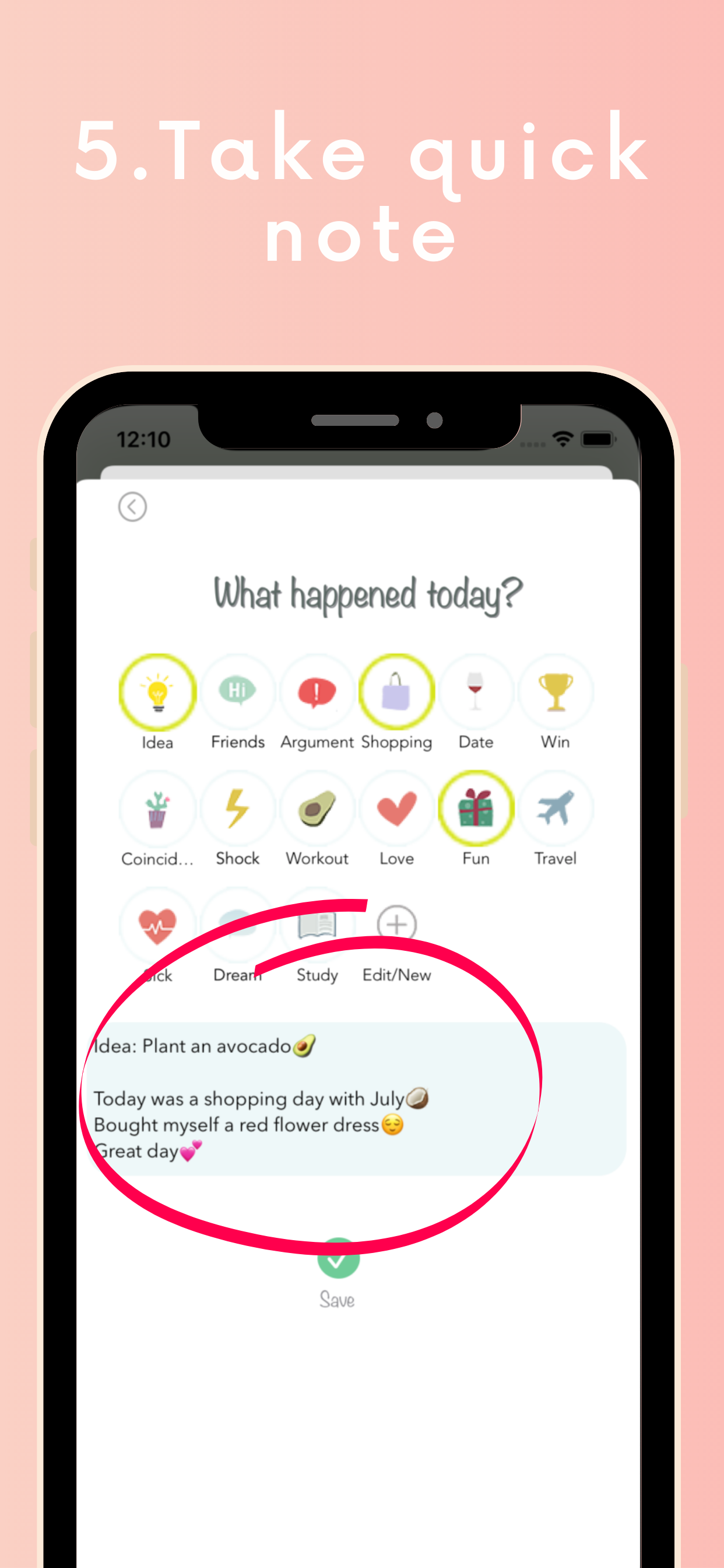 2Day Diary: Mood&Moon&Period screenshot 8