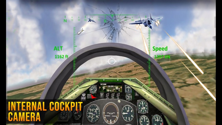 FlyVRX Fighter Jet - Air Force screenshot-3