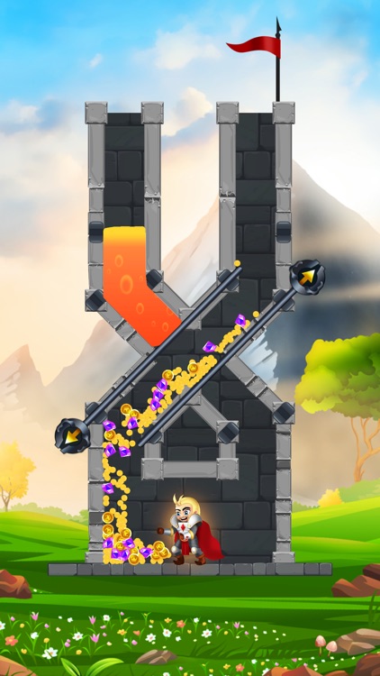 Rescue Knight - Hero Puzzle screenshot-3