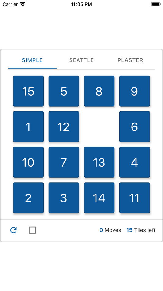 #2. Fuzzle - Slide Puzzle (iOS) Podle: Afriwan Ahda
