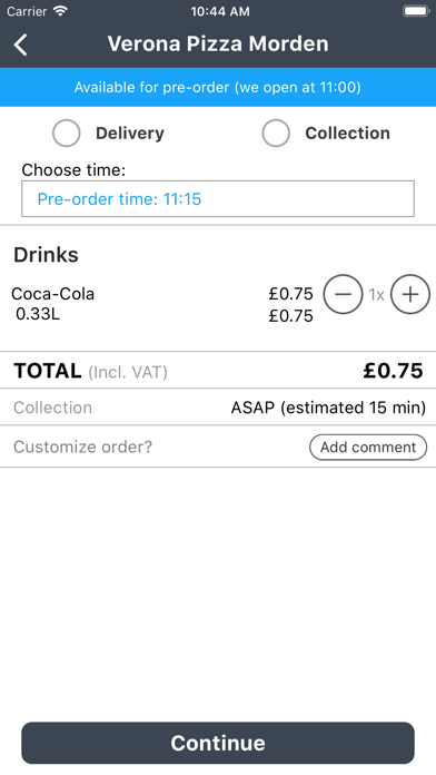 Screenshot #3 pour Verona Pizza Morden