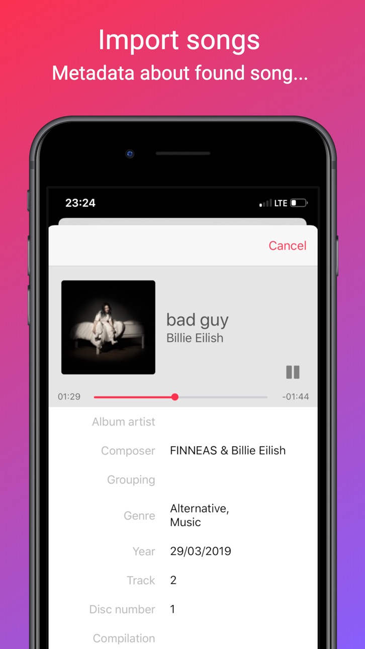 iPhone screenshot