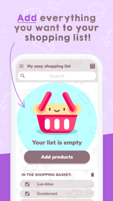 Easy Shopping List. screenshot