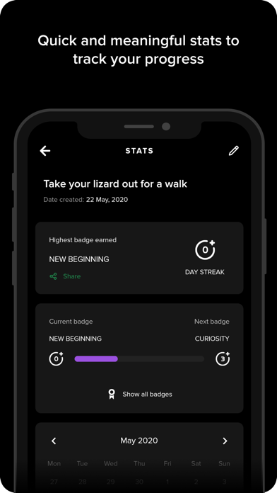 Screenshot #3 pour Habbit - Simple habit tracker