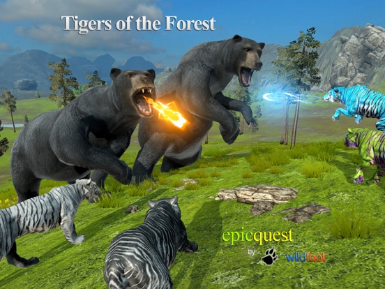 Tigers of the Forest iPad screenshot 6 - Games app