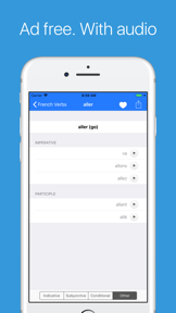 French Verb Conjugator Pro screenshot