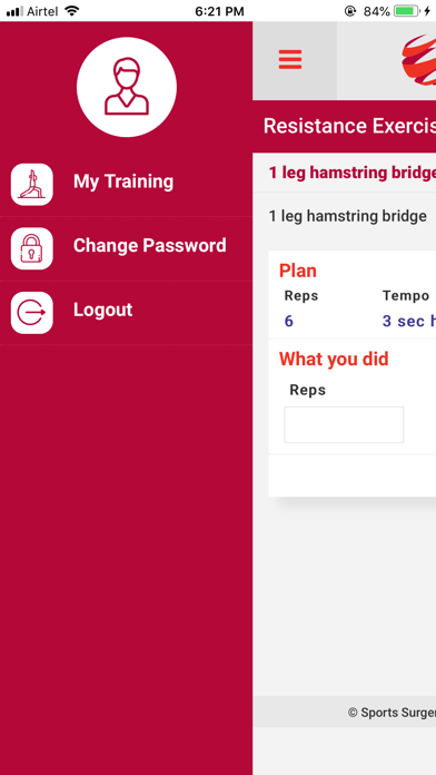 SPORTS MEDICINE Screenshot