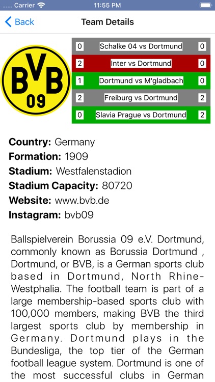InfoLeague - German Bundesliga screenshot-4