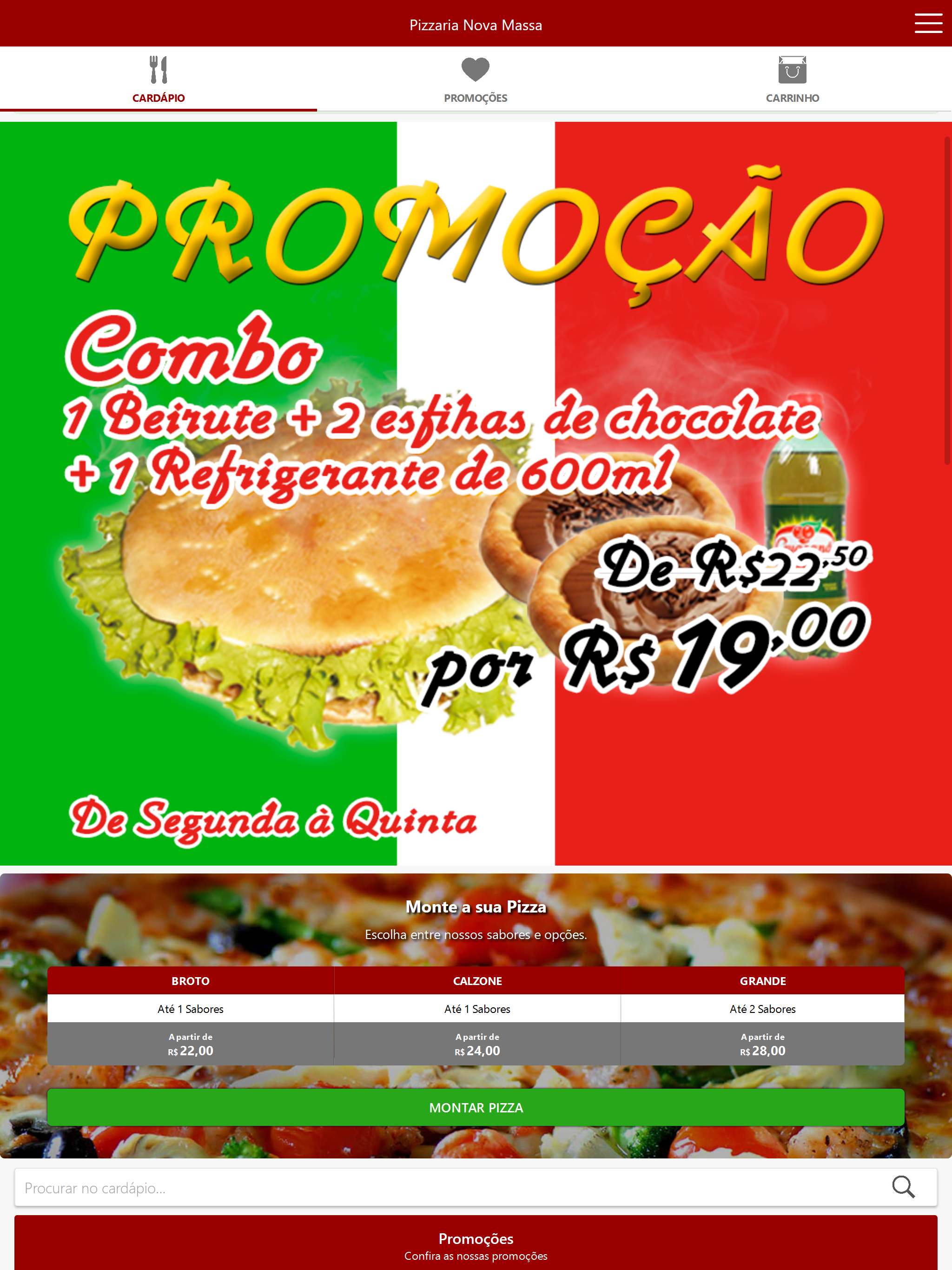 Pizzaria Nova Massa