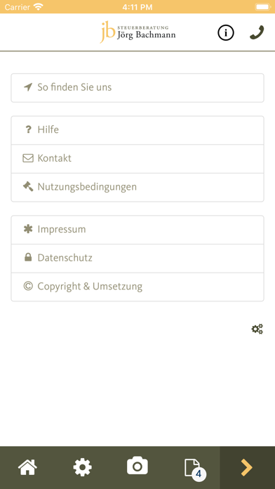 How to cancel & delete Steuerberatung Jörg Bachmann from iphone & ipad 4