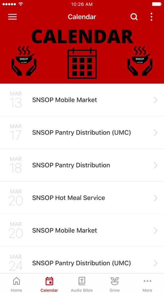 #2. Soup-n-Share Outreach Program (iOS) 由: Soup-n-Share Outreach Program