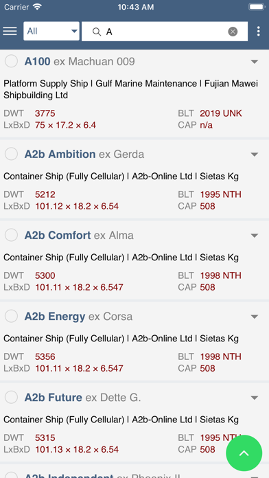 App screenshot