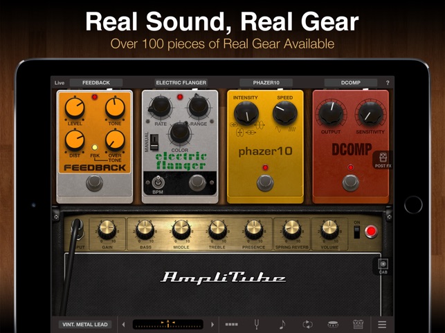AmpliTube CS for iPad