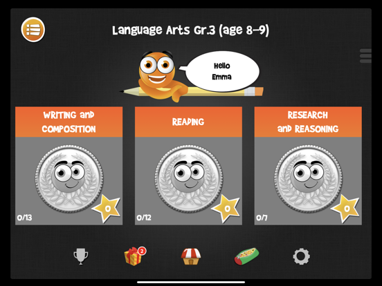 Screenshot #1 for iTooch 3rd Grade App