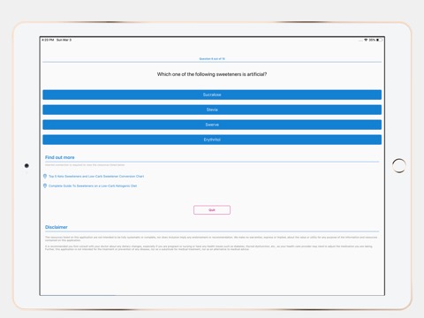 Keto Diet App Quizのおすすめ画像3