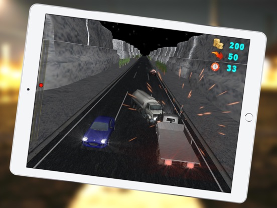 Screenshot #5 pour Speed Night Truck Smasher Race