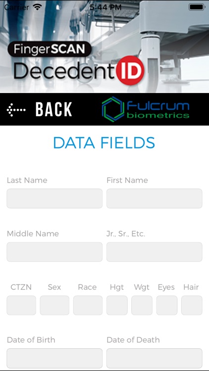 FingerSCAN DecedentID screenshot-3