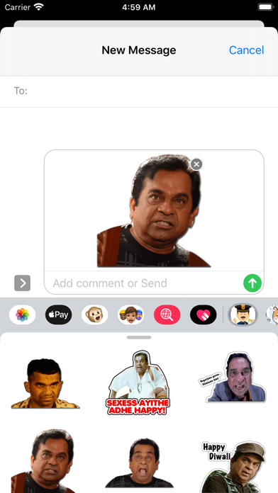 Screenshot #1 pour Pro Babai Stickers v2