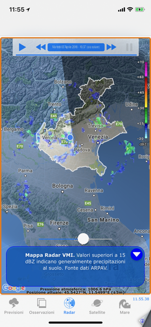 ‎METEO VENETO Screenshot