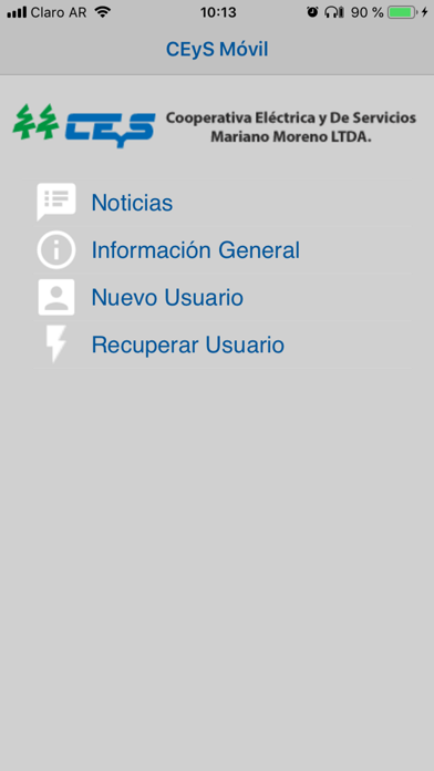 Screenshot #2 pour CEyS Movil