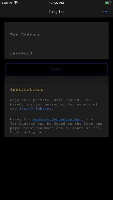 Screenshot #1 pour Cups Messenger