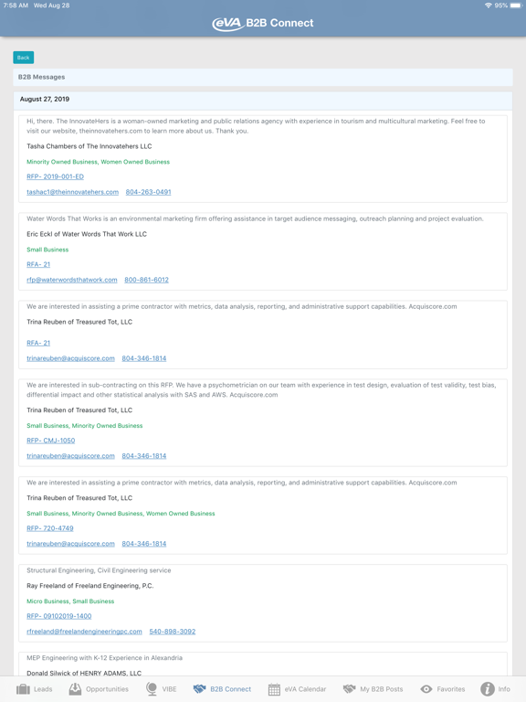 Screenshot #5 pour eVA Mobile 4 Business