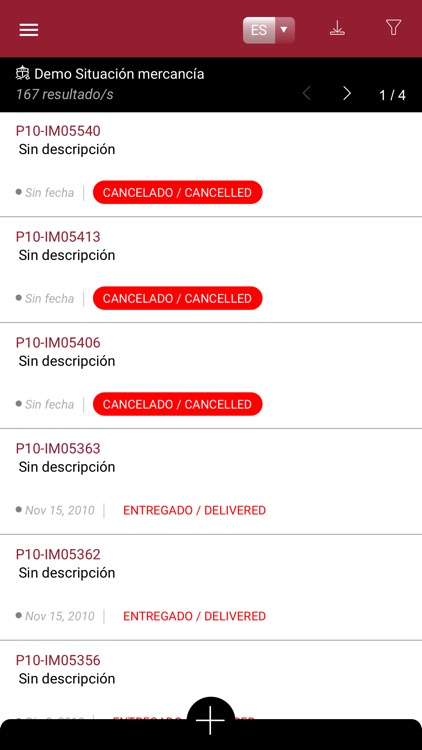 Cargo Flores Tracking screenshot-4