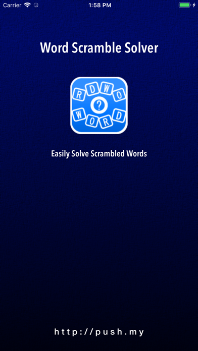 How to cancel & delete Word Scramble Solver from iphone & ipad 1