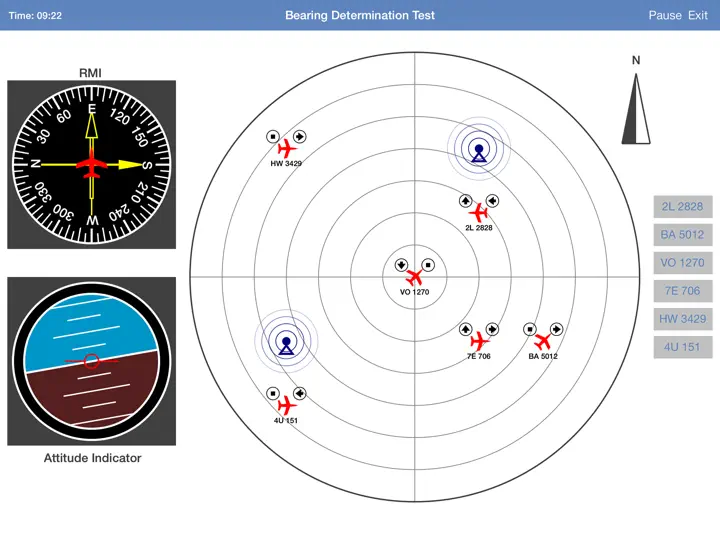 Captura de pantalla de SkyTest Middle East Prep App en iPhone 3