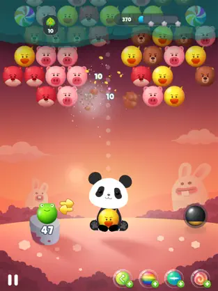 Captura de Pantalla 4 Panda Bubble Puzzle! iphone