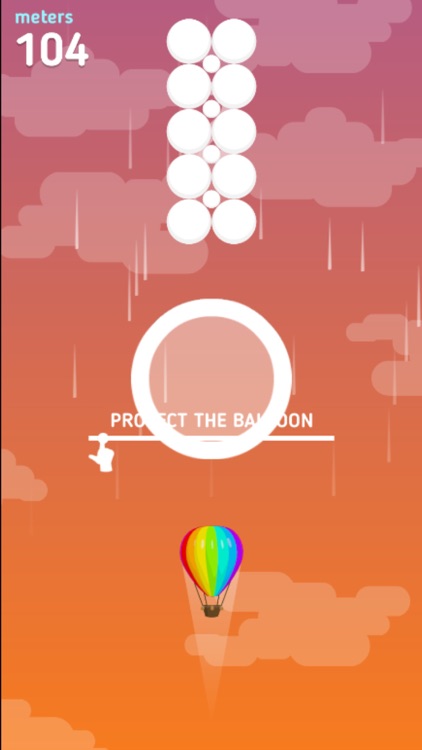 Keep Hot-air Ball : Upward