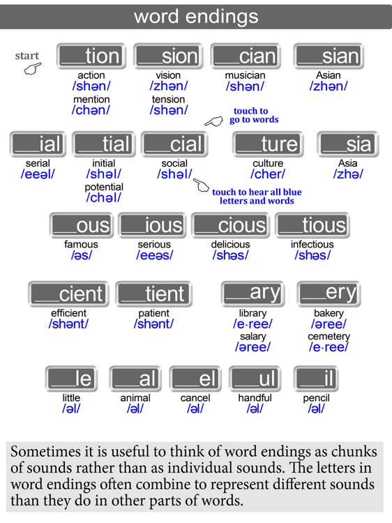 Confusing Consonants & Endings screenshot-6