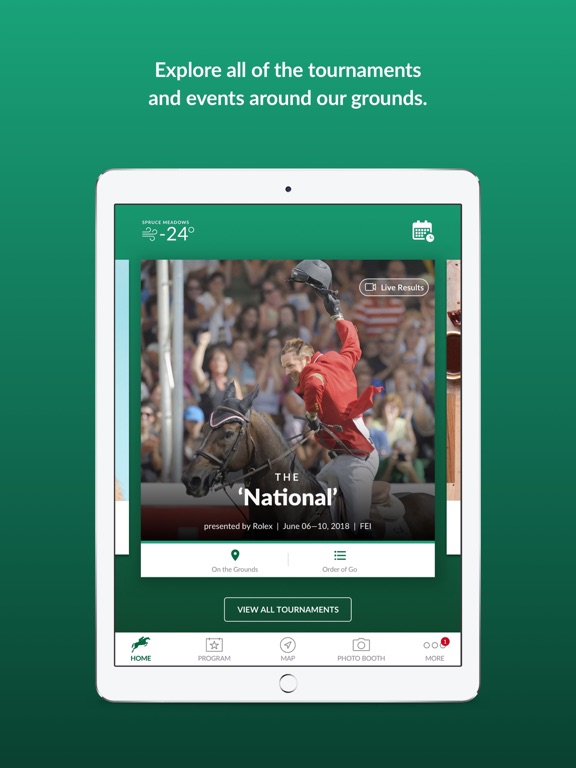 Screenshot #4 pour Spruce Meadows Fan Experience