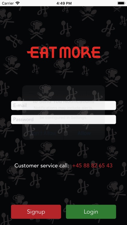 EatMore - Partner Center