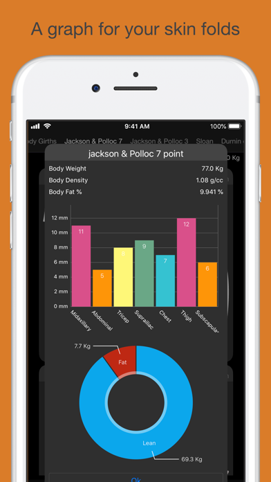 Screenshot #1 pour Girths & caliper