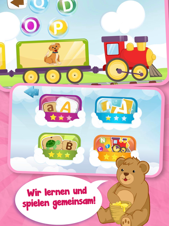 Das deutsche Alphabet - Kinder iPad screenshot 4 - Education app