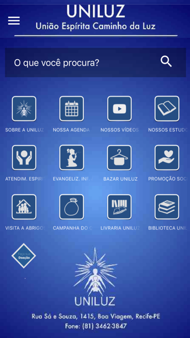 App Uniluz screenshot 2