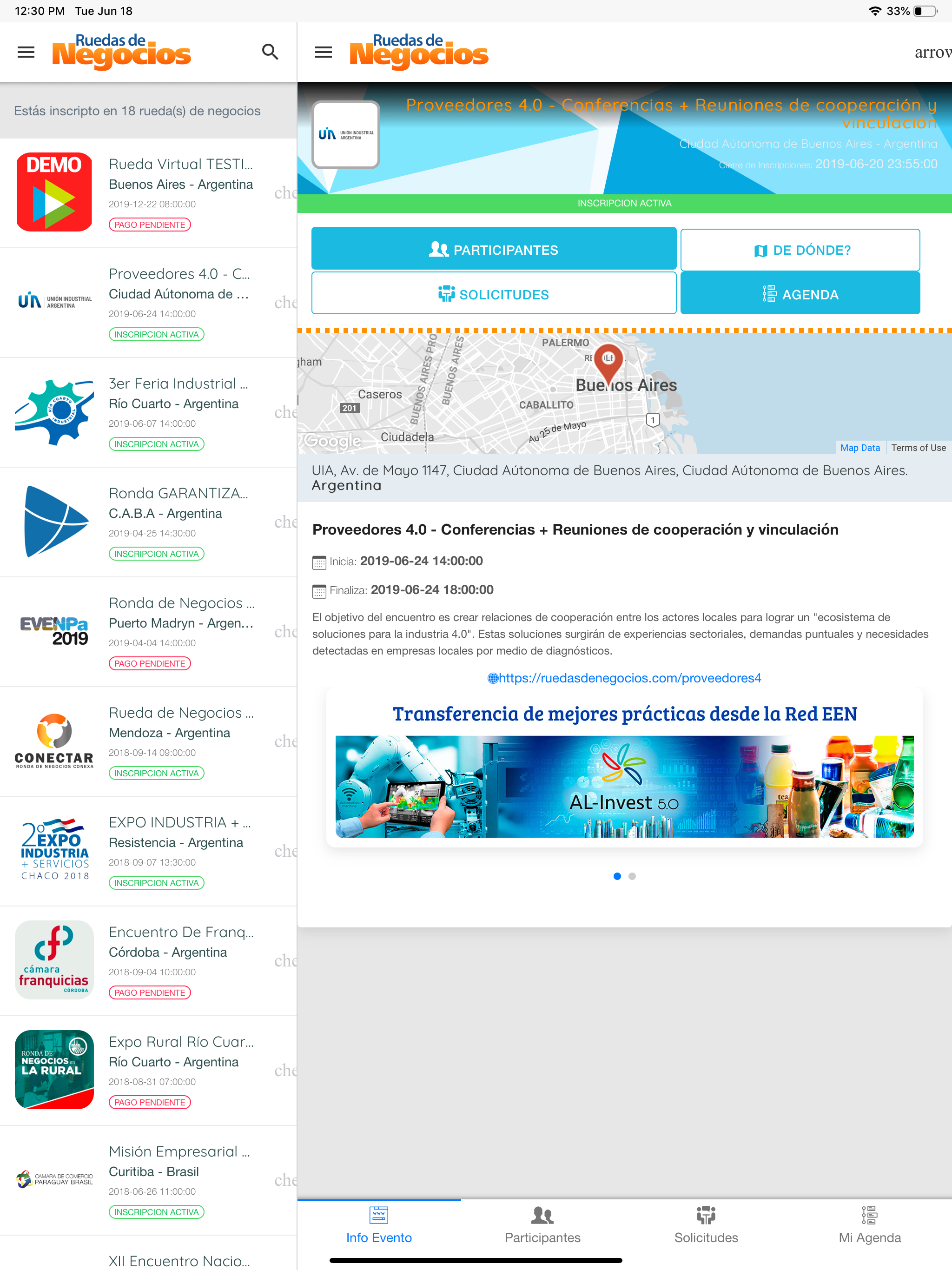 Ruedas De Negocios screenshot 12