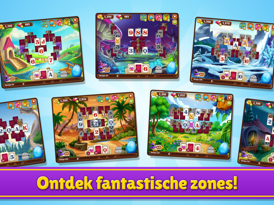 Solitaire Story - Tri Peaks iPad app afbeelding 2