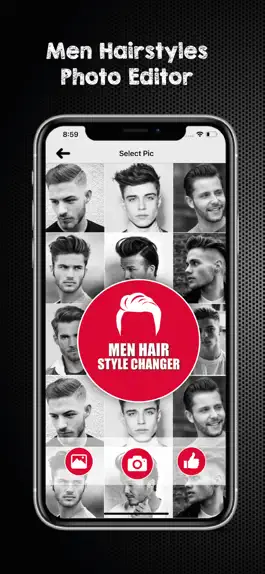 Game screenshot Man Hairstyles Photo Editor hack