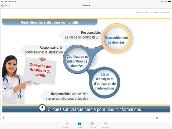 Screenshot #6 pour Curso Certificado Defunción