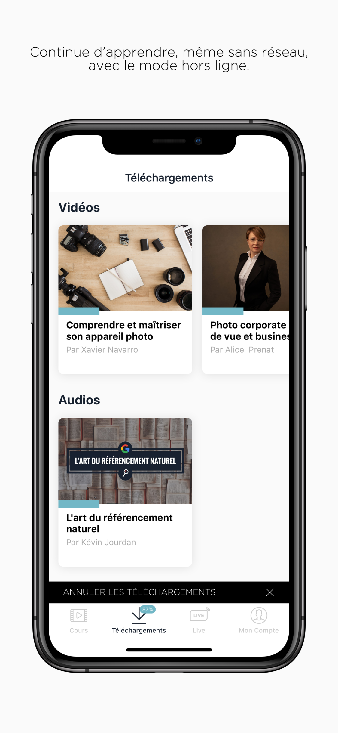 Empara : cours en ligne