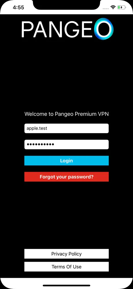 Pangeo M-Pro VPN
