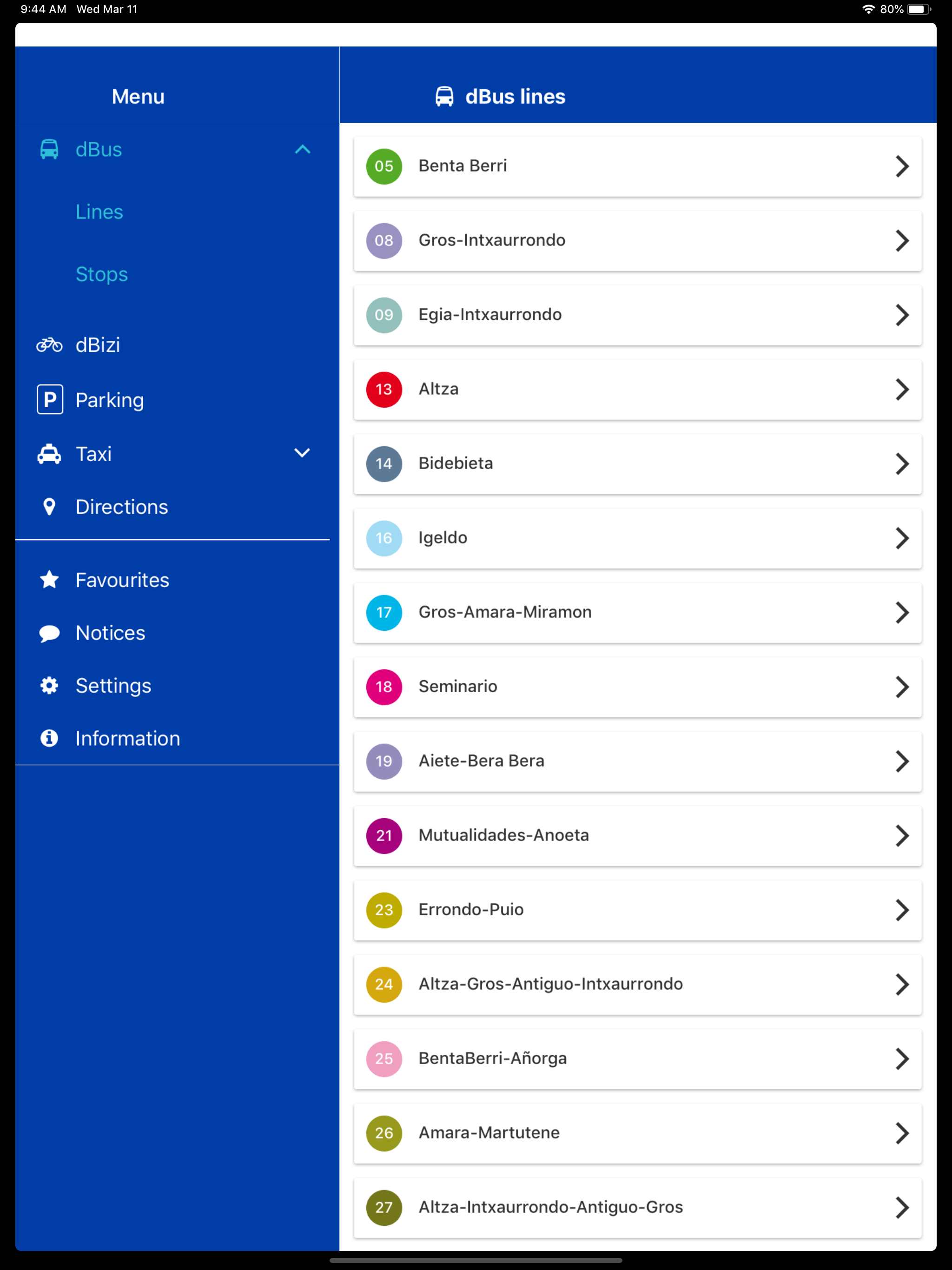 Donostia Transport screenshot 8